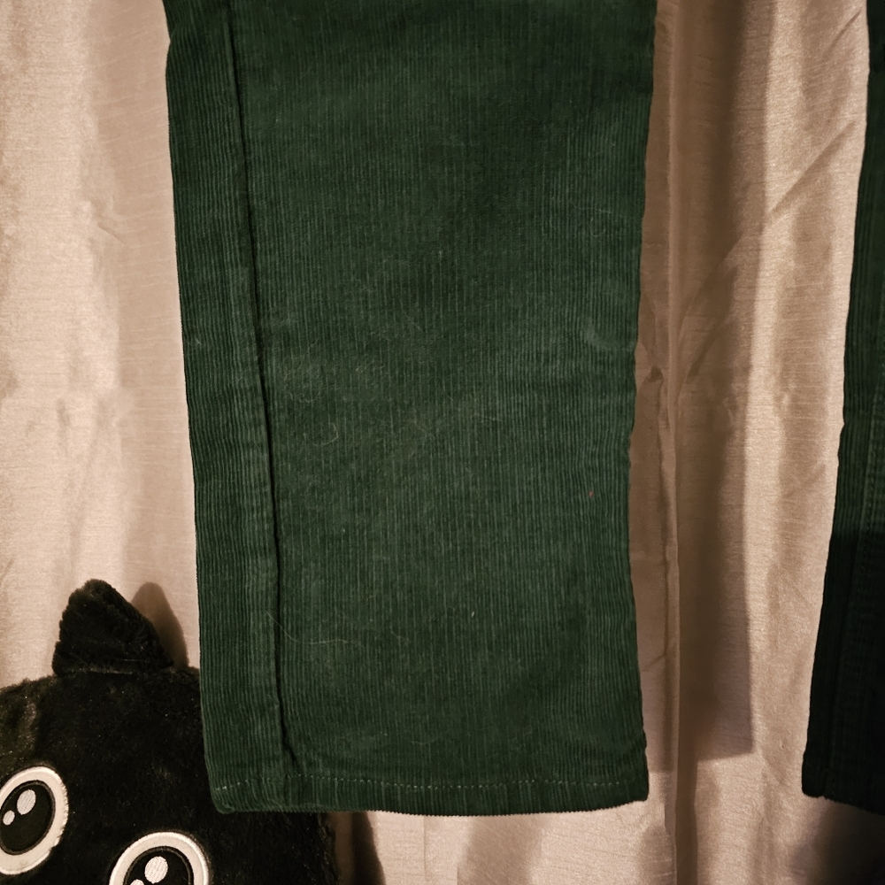 Petite High Rise Cigarette Cords with Secret Smoothing Pockets - Picture 7 of 8